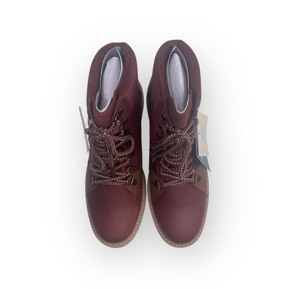 new Tom’s ☀︎︎ Mesa Waterproof Leather Bootie Hiking Boot ☀︎︎ Penny Brown ☀︎ 6.5M - Picture 9 of 16